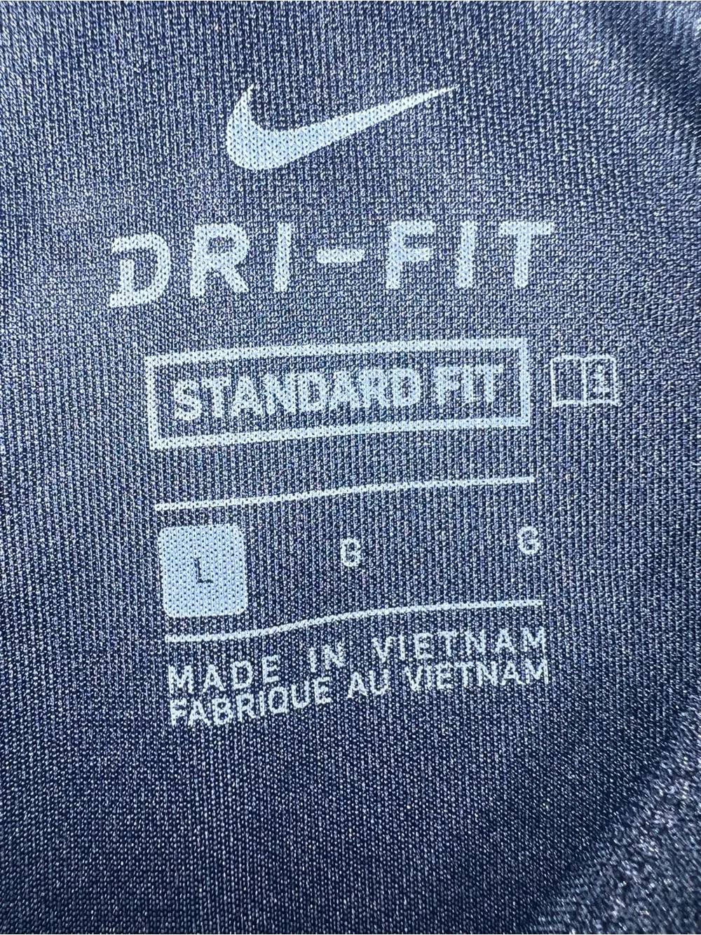 Nike Navy Polo with White Stripe Collar and Sunrun Logo